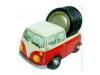 VW Kombi Ute Glass Drink Coasters VW Kombi Ute Glass Drink Coasters