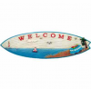 VW Kombi Surfboard Welcome Sign