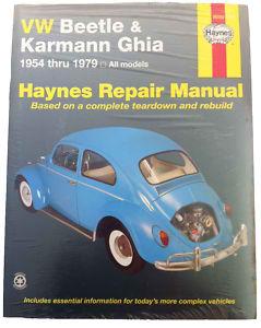 VW Beetle and Karmann Ghia Haynes Repair Manual