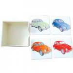 Ceramic Coasters (Set of 4) - Beetles Ceramic Coasters (Set of 4) - Beetles
