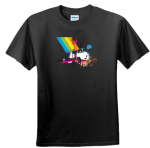 Rainbow VW Kombi Design - Men and Women's 'Gildan' Slim T-Shirt Rainbow VW Kombi Design - Men and Women's 'Gildan' Slim T-Shirt