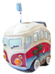 VW KOMBI TOOTH BRUSH STAND HOLDER CERAMIC - BATHROOM VW KOMBI TOOTH BRUSH STAND HOLDER CERAMIC - BATHROOM