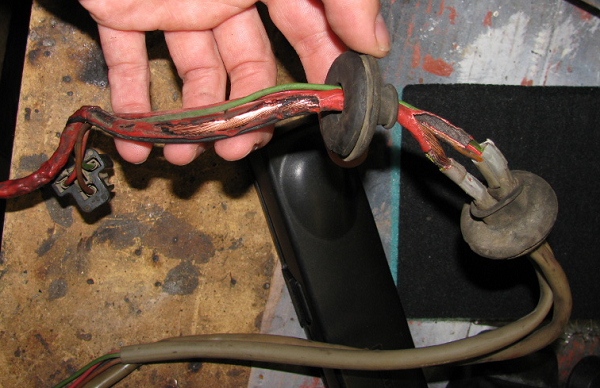Burnt Kombi wiring