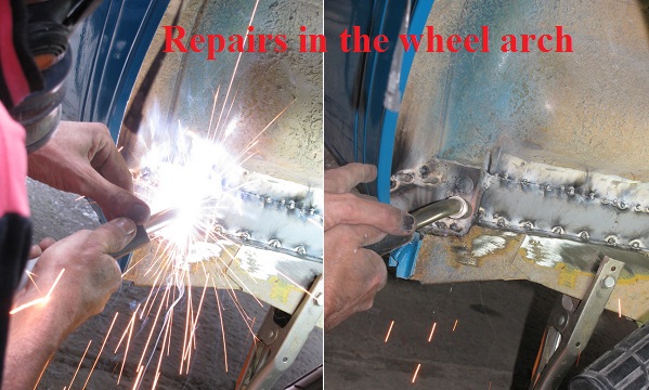 wheel arch repair